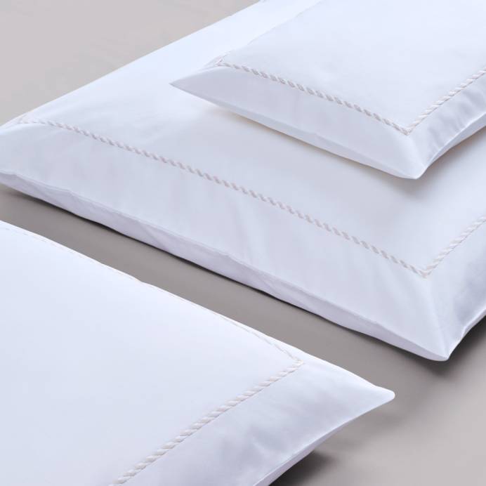 Christian Fischbacher Bettwäsche Satin Luxury Frames Corda