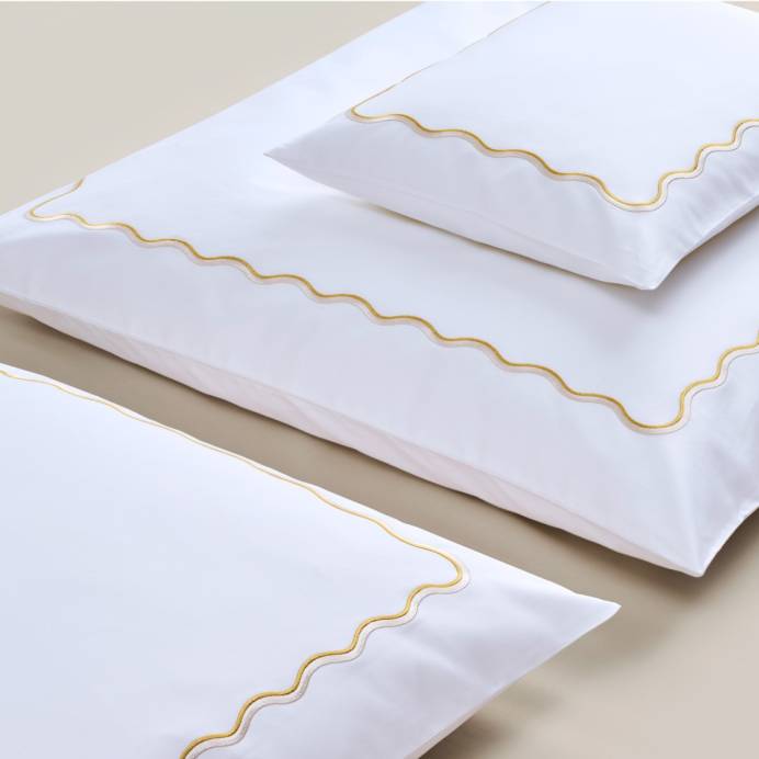 Christian Fischbacher Bettwäsche Satin Luxury Frames Onda