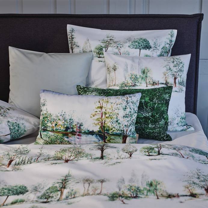 Christian Fischbacher Bettwäsche Satin Trees