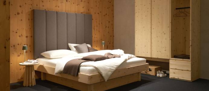 Gaderform Massivholzbett Elba 2