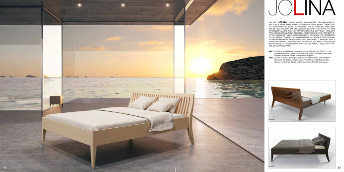 Massivholzbetten Luna Bett Jolina