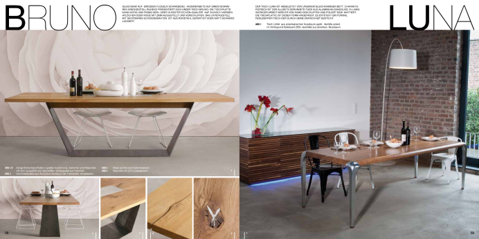 Massivholzbetten Luna Bruno und Luna