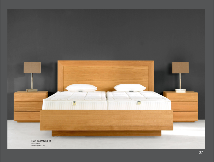 Massivholzbetten Zack Bett Somnio M