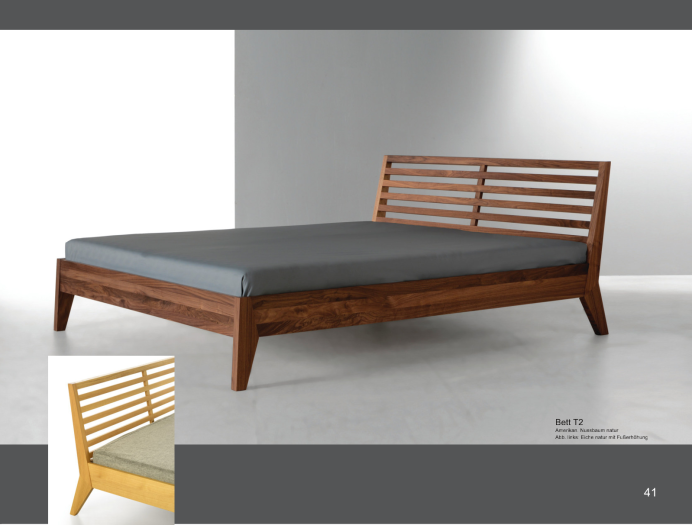 Massivholzbetten Zack Bett T2