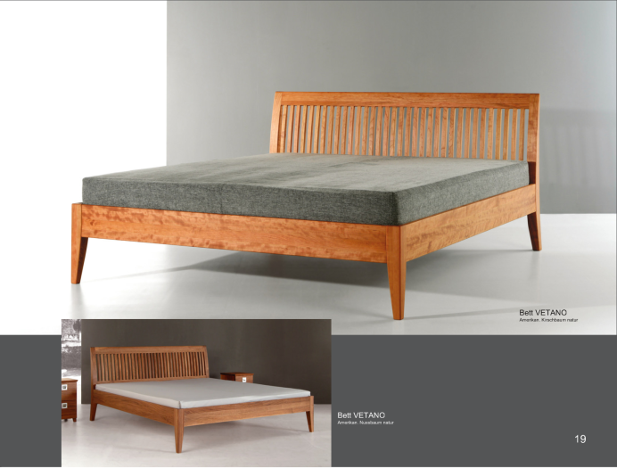 Massivholzbetten Zack Bett Vetano