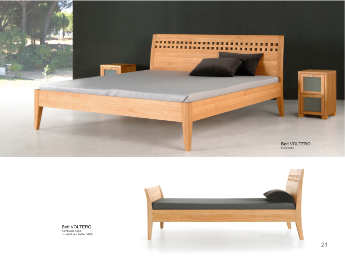 Massivholzbetten Zack Bett Voltero