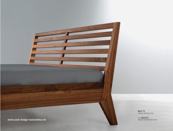 Massivholzbetten Zack T2 und K3
