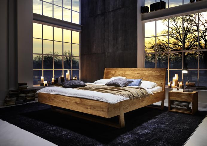 Massivholzbett mm colletion Trento