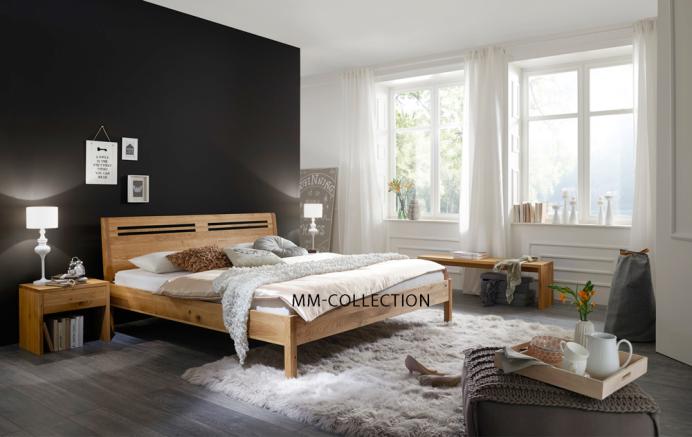 Massivholzbett mm collection Dimaro