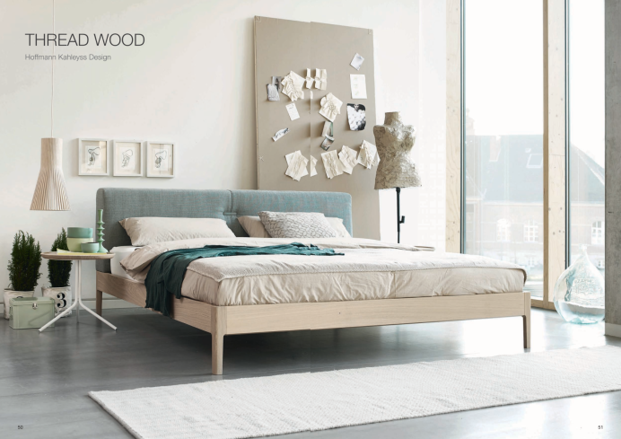 Polsterbetten Moeller Design Bett Threat Wood