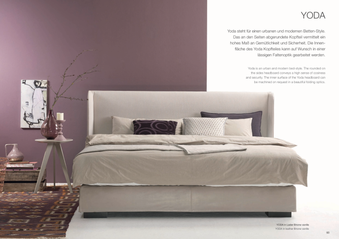 Polsterbetten Meoller Design Bett Yoda