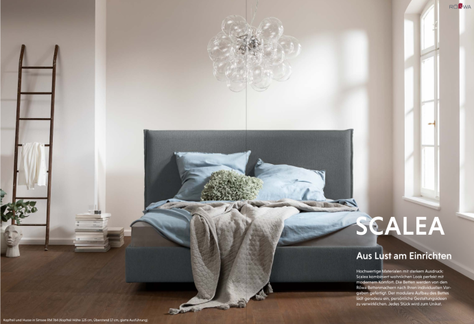 Polsterbetten Roewa Bett Scalea