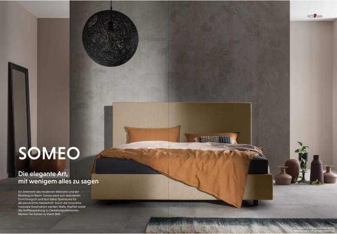 Polsterbetten Roewa Bett Someo