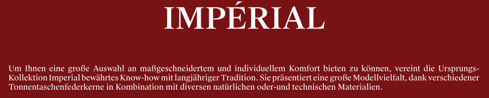 IMPERIAL TRECA Paris