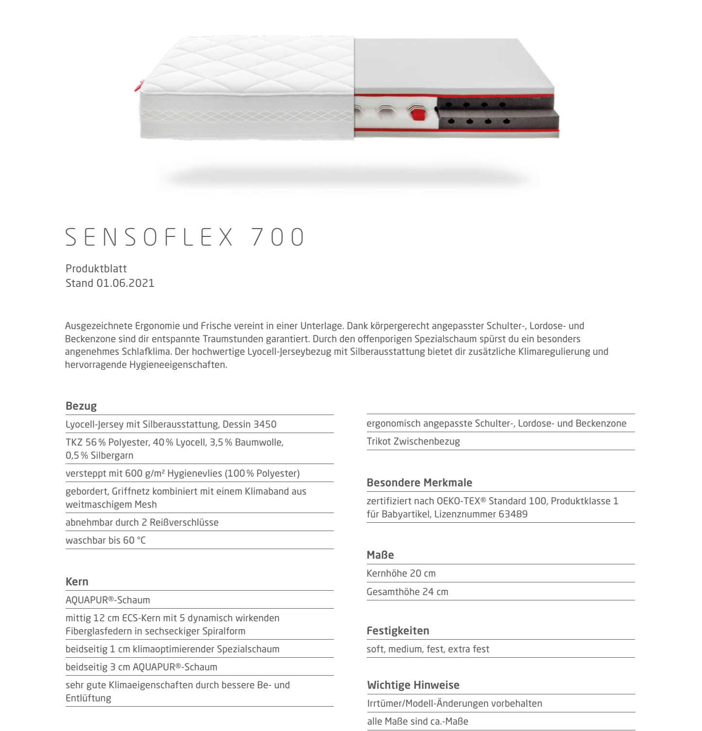 Sensoflex 700