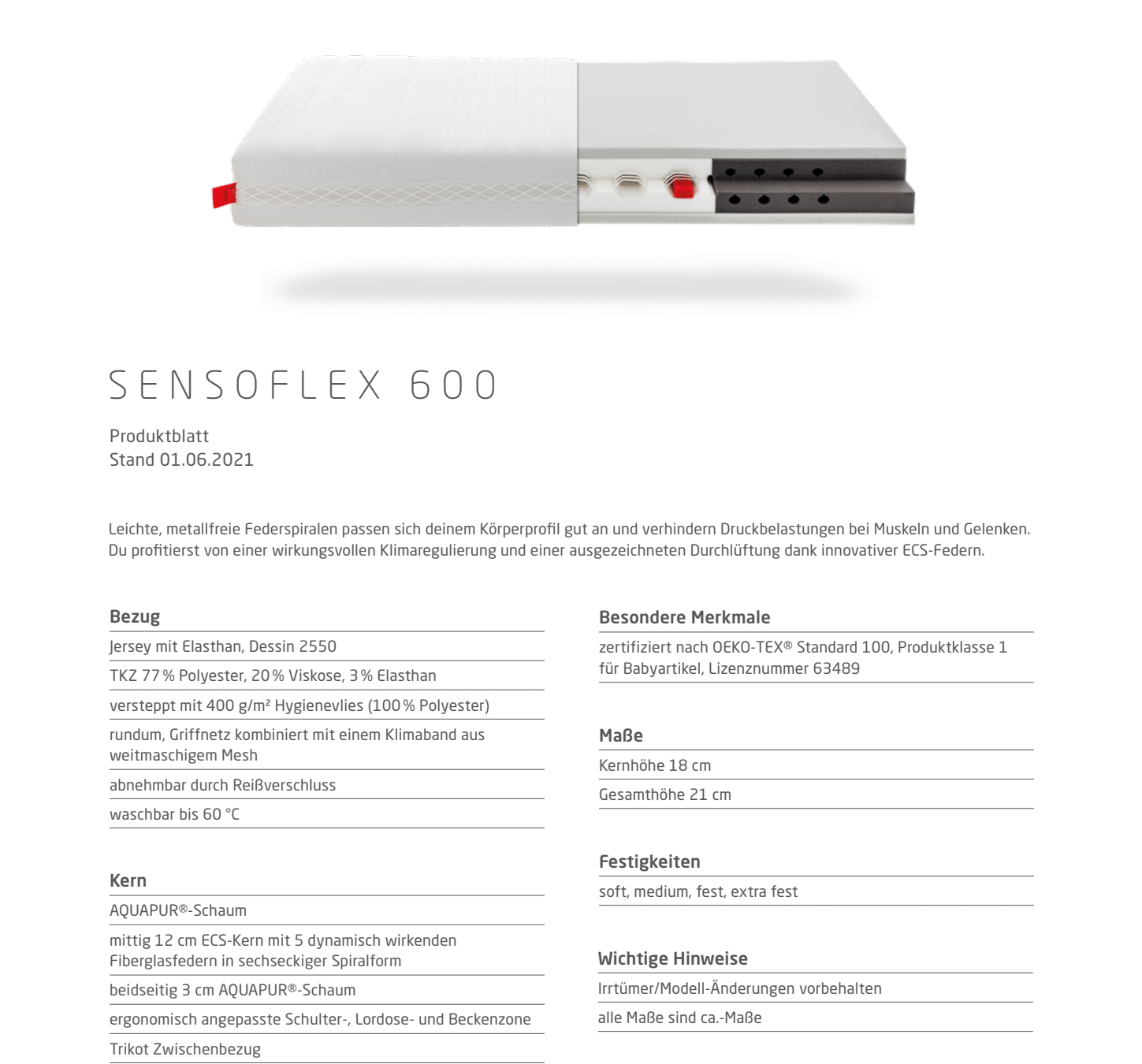 Sensoflex 600